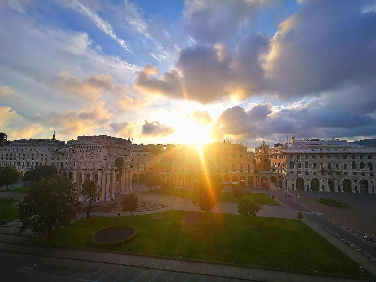 B&B Piazza Della Vittoria Генуя Экстерьер фото
